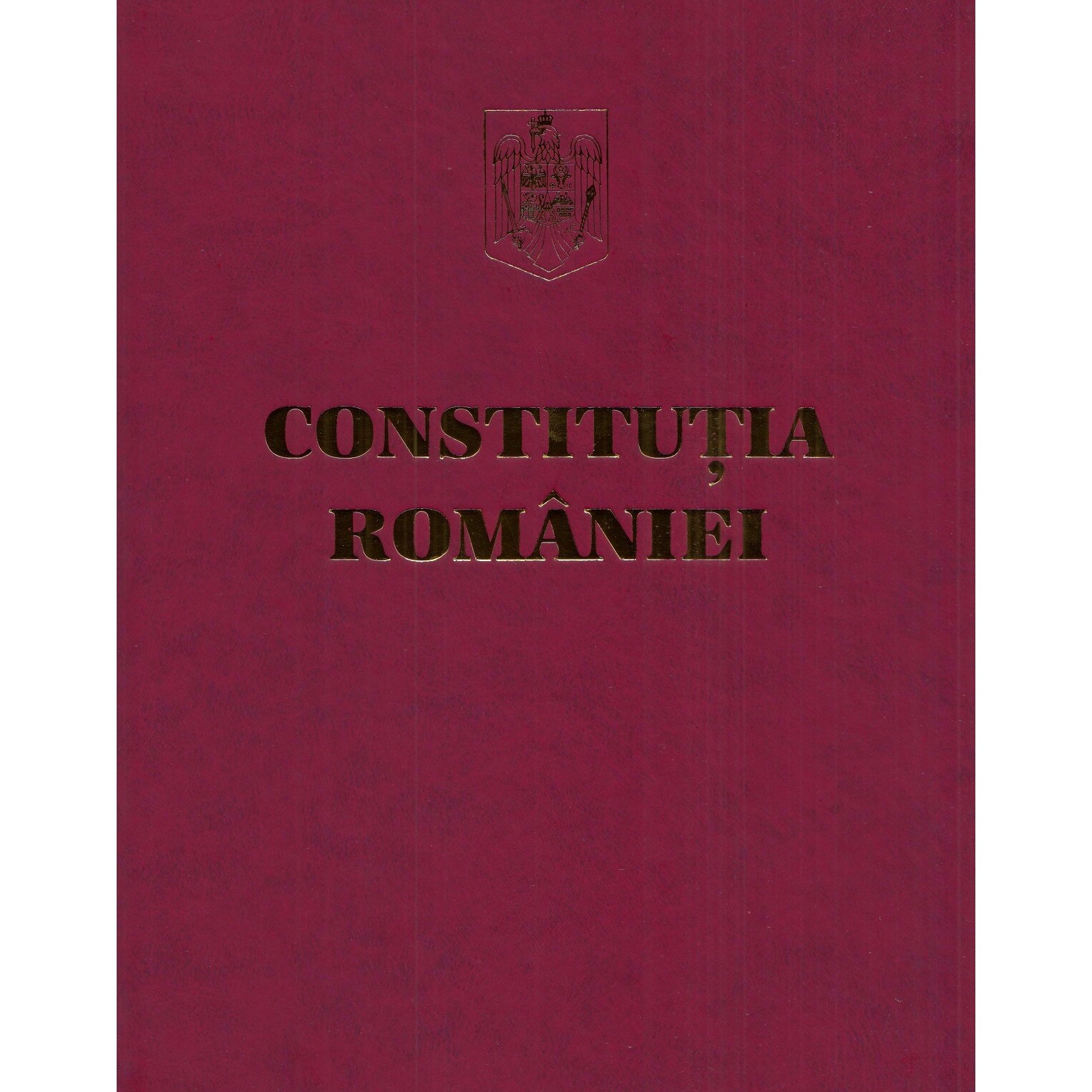 Constitutia Romaniei, Editia De Protocol In Limba Romana - EMAG.ro