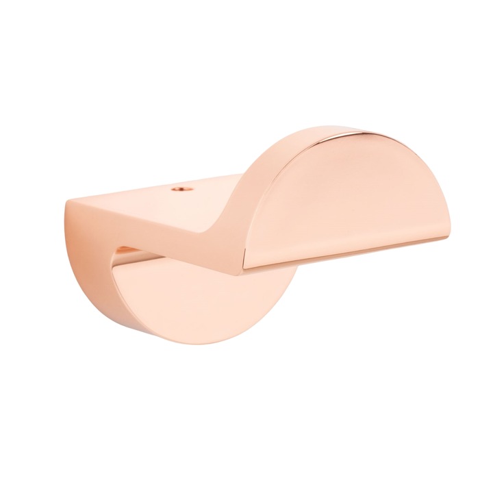 Agatatoare cuier Zett, finisaj cupru lustruit, 50x50x65 mm