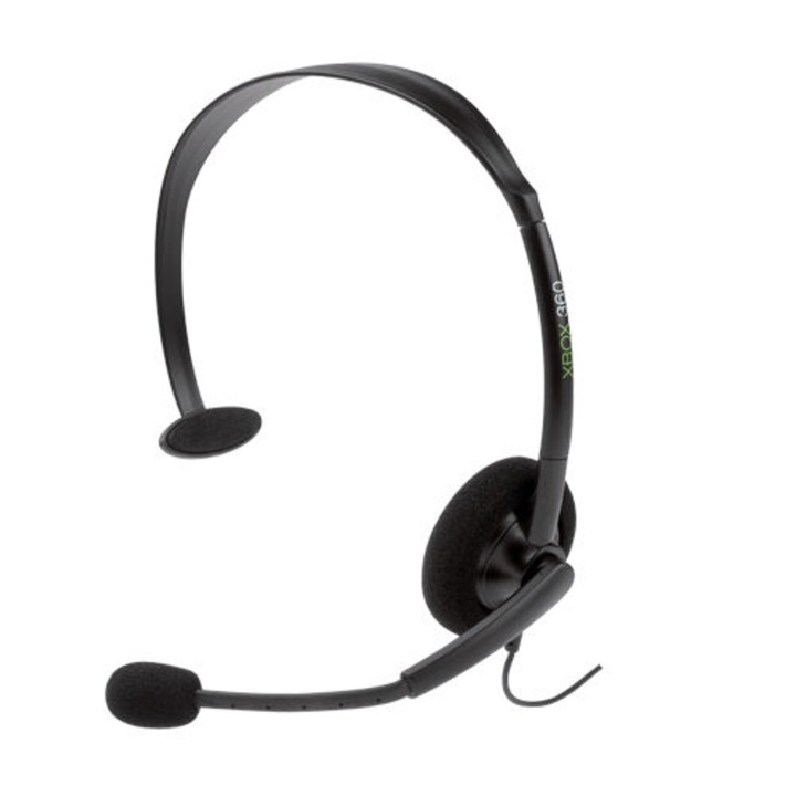 Casti - Microsoft Official Wired Xbox Live Chat Headset - Xbox360