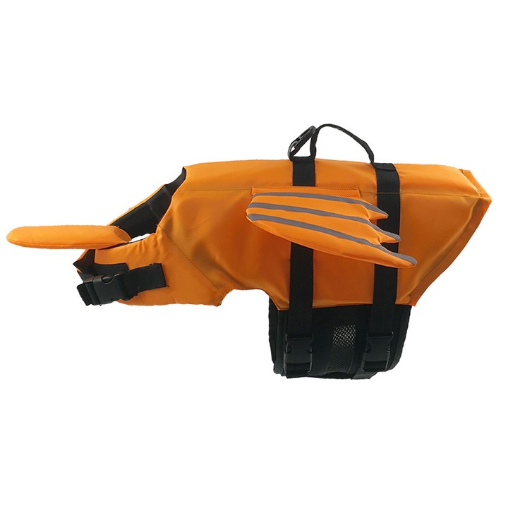 Mentőmellény kutyáknak, QttvbTna, Orange, XS