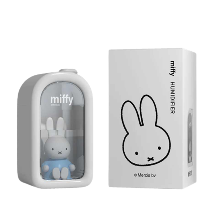 Miffy légnedvesítő, illóolajokkal újratölthető, led, 380ml kék