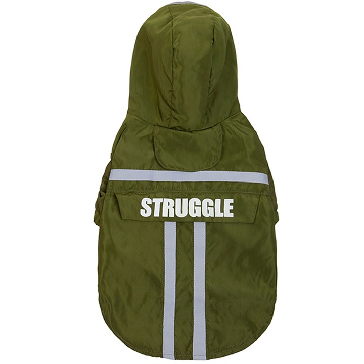 Дъждобран за кученца, QttvbTna, Green, M