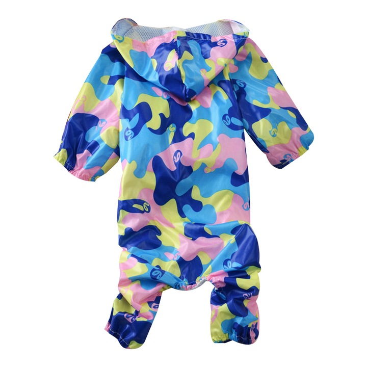 Зимно яке за кучета, Qttvbtna, Водоустойчиво, Синьо, XS