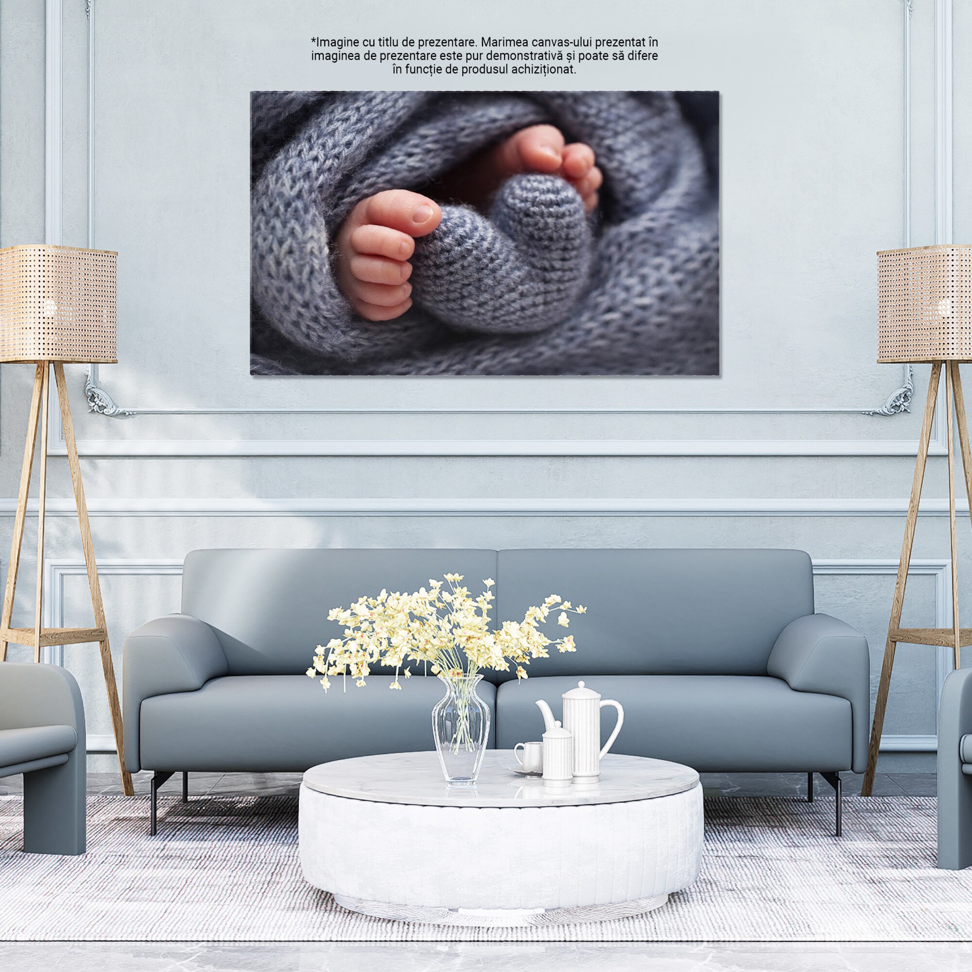 Картина на платно Първият опит на руските крака 70x50CM - eMAG.bg