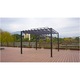 Pergola gradina Kring Louvered, 297x295x210cm