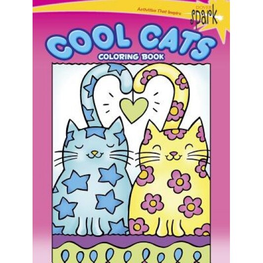 Spark Cool Cats Coloring Book, Noelle Dahlen (Author)