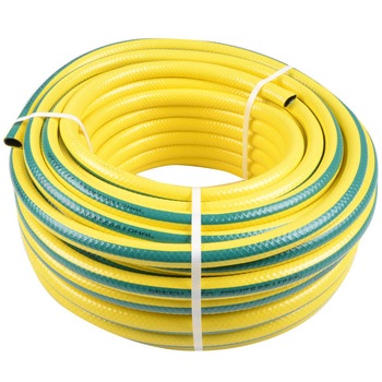 Rola de furtun de gradina triplu stratificat Harlem® HGP Papatya®, 50 metri, galben, rezistenta sporita, duritate mare, 1.15 Rola de furtun de gradina triplu stratificat Harlem® HGP Papatya®, 50 metri, galben, rezistenta sporita, duritate mare, 1.15
