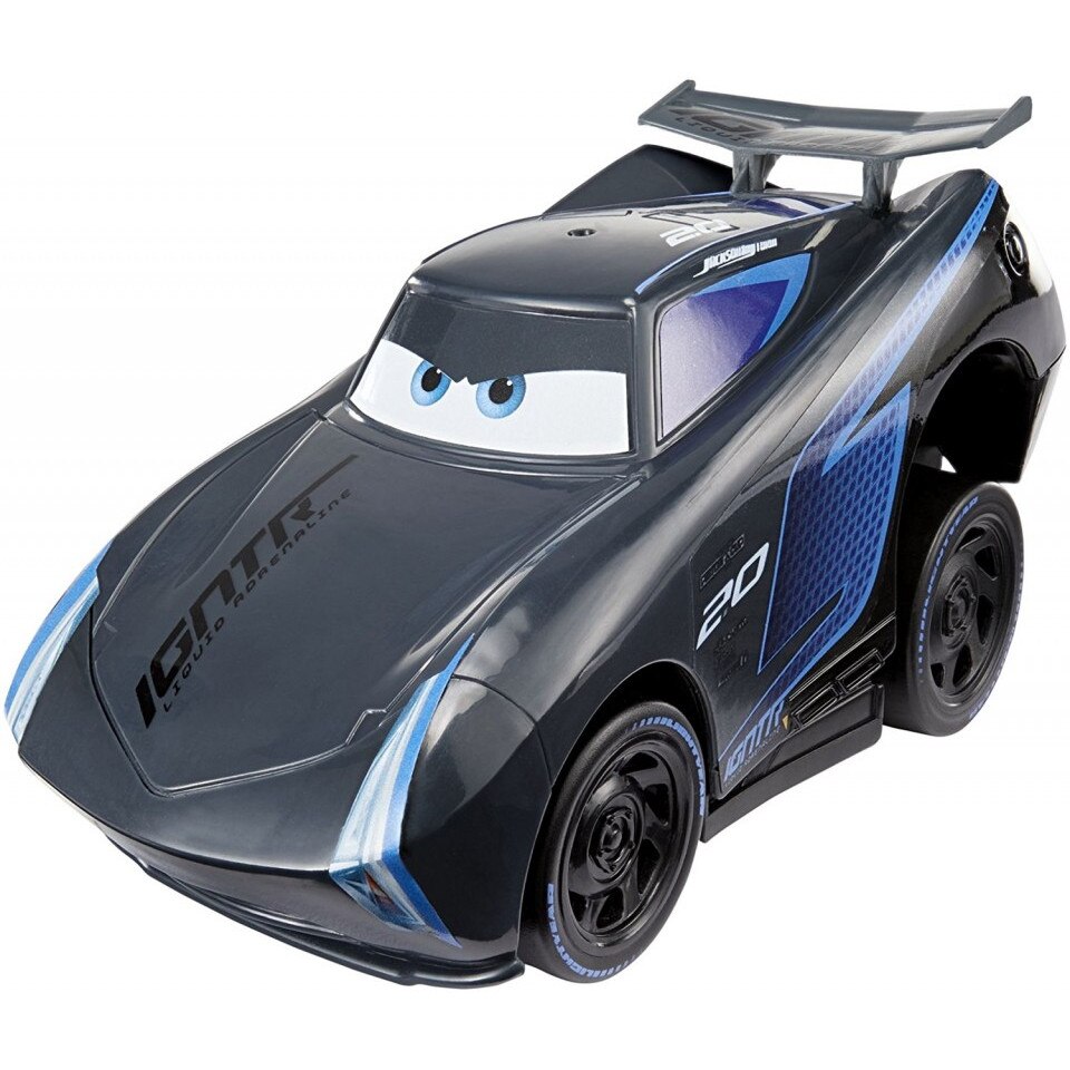 Masinuta mecanica Jackson Storm Revvin' Action Disney Cars 3