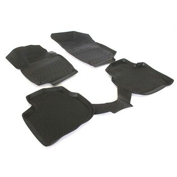 Covoare cauciuc stil tavita SKODA FABIA II 2007-2014 Covoare cauciuc stil tavita SKODA FABIA II 2007-2014