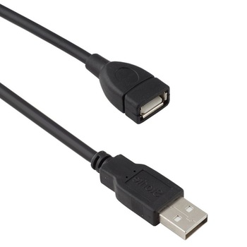 Cablu date USB 2.0 mama-tata Prelungitor, 1.5m, negru Cablu date USB 2.0 mama-tata Prelungitor, 1.5m, negru