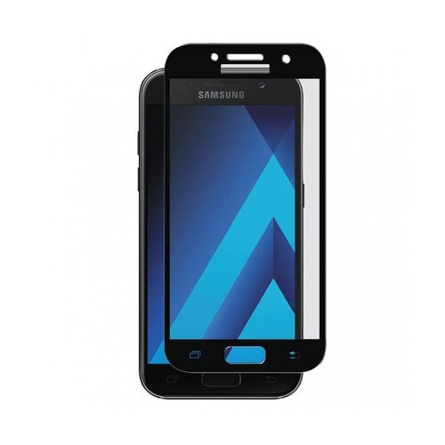 Folie Tempered Glass Tellur pentru Samsung A3 2017, Negru