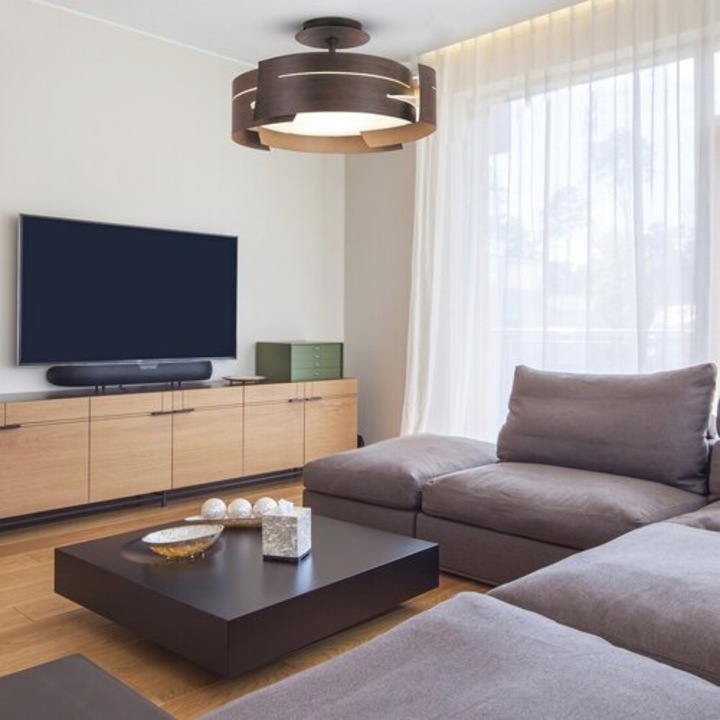 Полилей Rabalux Berbera, E27, 3x60W, 480 мм, Венге