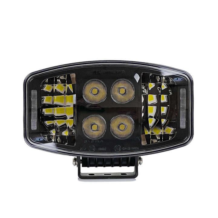 LED халогенен фар за камион, трактор, селскостопански машини 247см 12-24V, жълт