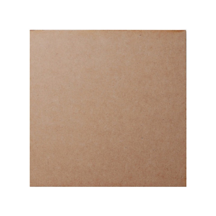 Natúr MDF lap, 2,5 mm vastag, 50x50 cm