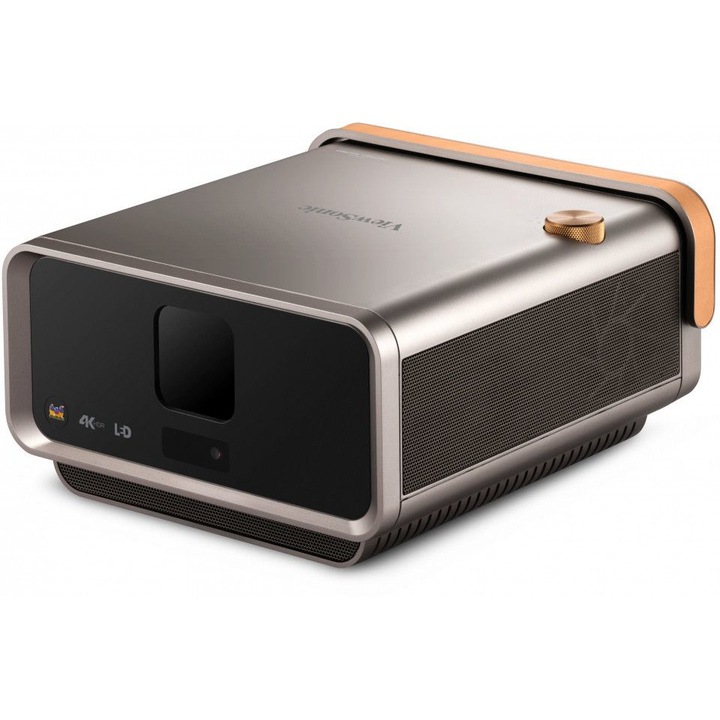 Видео проектор ViewSonic X11-4K, 3840 x 2160 пиксела, 16:9, 2400 lm, DLP LED, 30000 ч, Wi-Fi, Сив