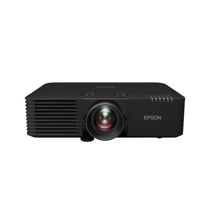 Видео проектор Epson eb-l775u, 1920 x 1200 пиксела, 16:10, 7000 lm, 3LCD, 20000 ч, Wi-Fi, сиво-черен
