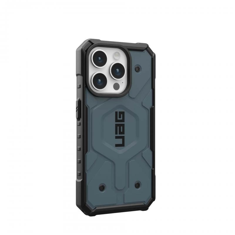 Husa de protectie UAG Pathfinder Magsafe pentru iPhone 15 Pro, Cloud Blue