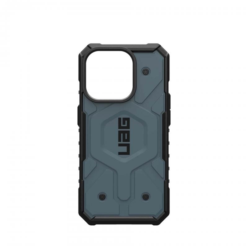 Husa de protectie UAG Pathfinder Magsafe pentru iPhone 15 Pro, Cloud Blue