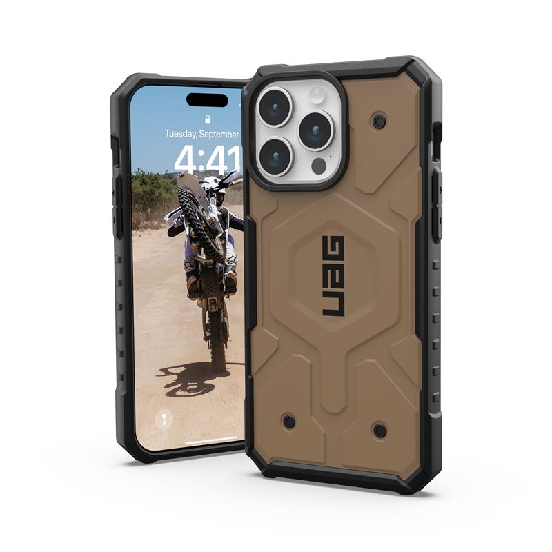 Husa de protectie UAG Pathfinder Magsafe pentru iPhone 15 Pro Max, Dark Earth