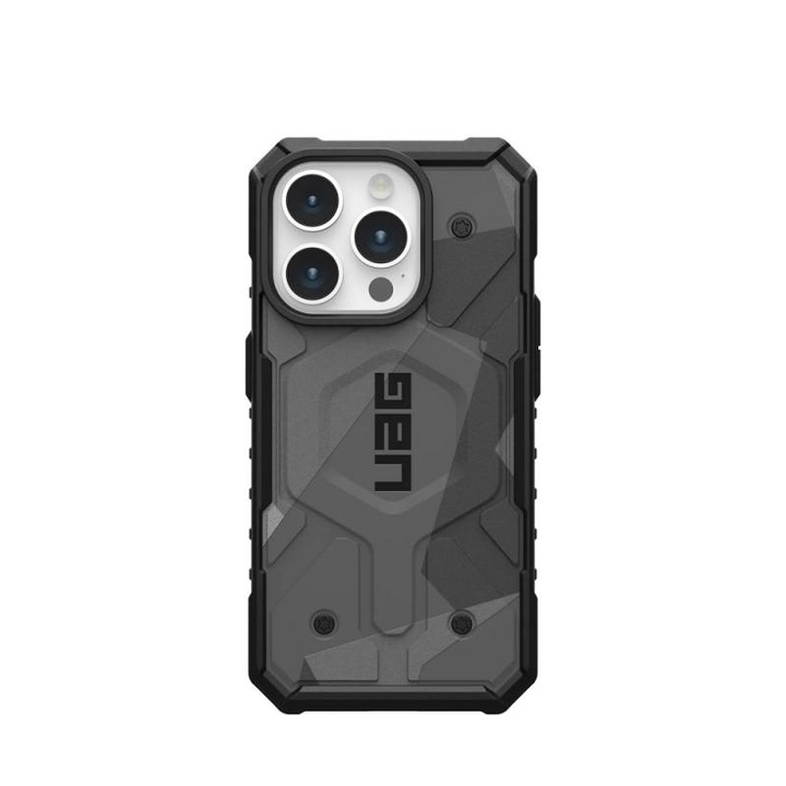 Защитен панел UAG Pathfinder SE Series за iPhone 15 Pro, Geo Camo
