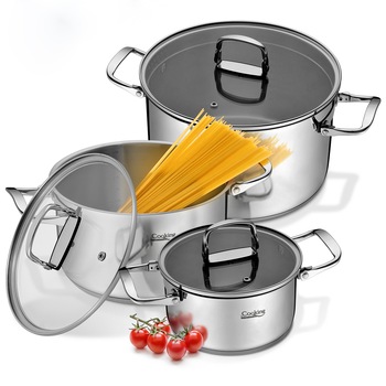 Set pentru gatit 6 piese cu manere pliabile Cooking by Heinner Milena