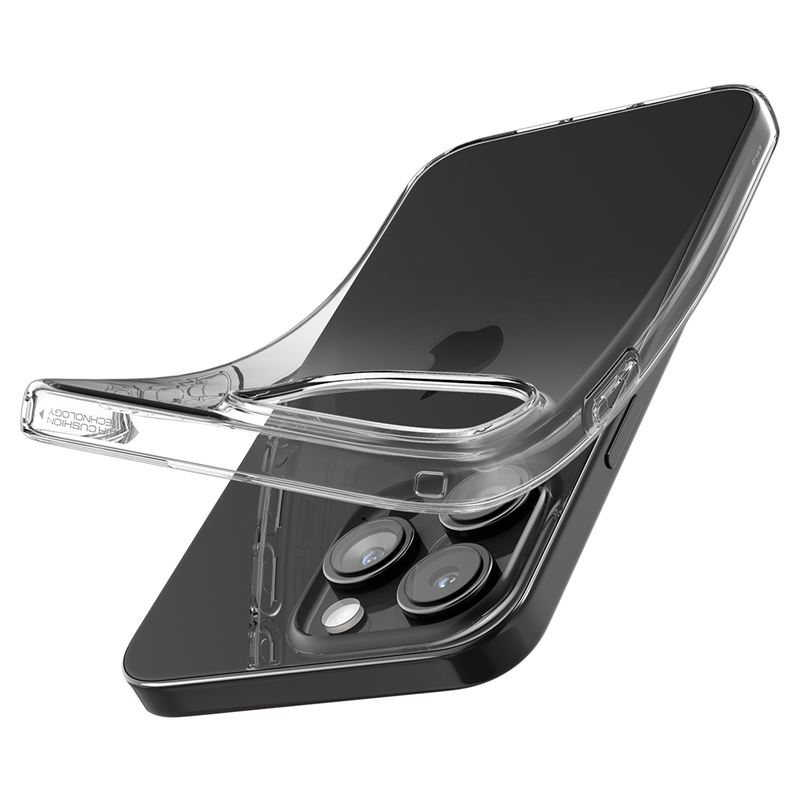 Carcasa Spigen Crystal Flex compatibila cu iPhone 15 Pro Max Crystal Clear