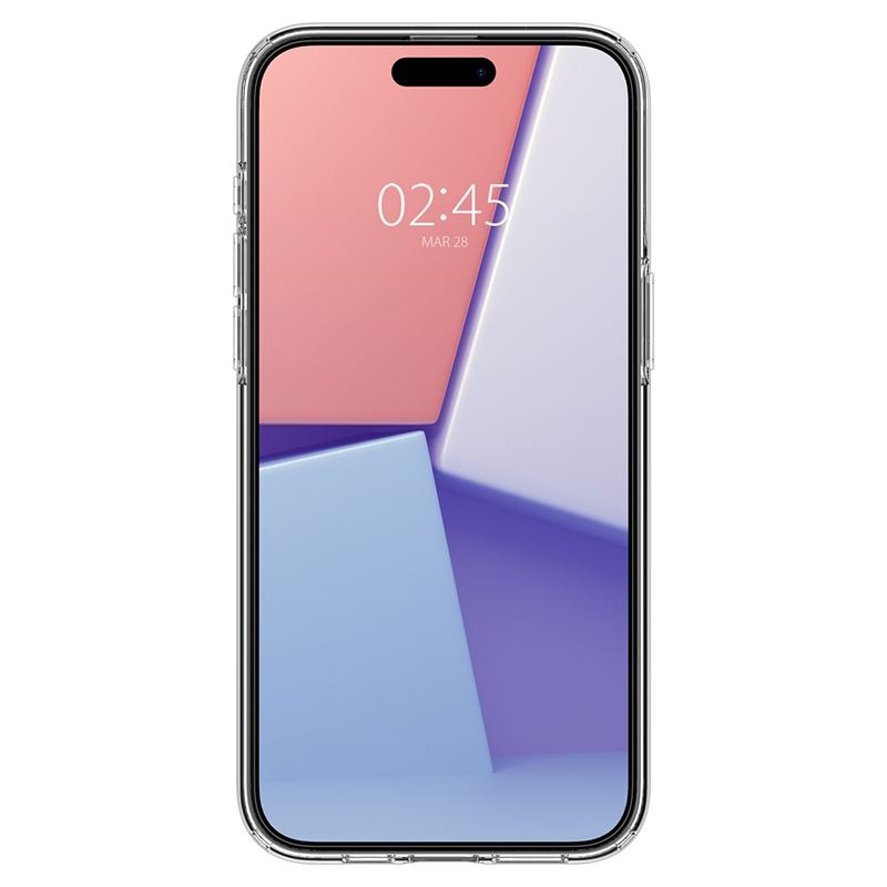 Carcasa Spigen Crystal Flex compatibila cu iPhone 15 Pro Max Crystal Clear
