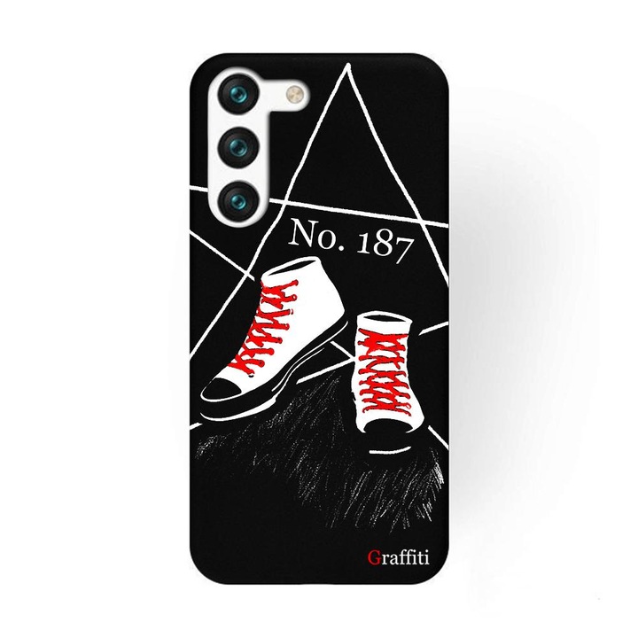 Telefontok Samsung Galaxy S23 Plus - Graffiti No.187 mintás szilikon tok