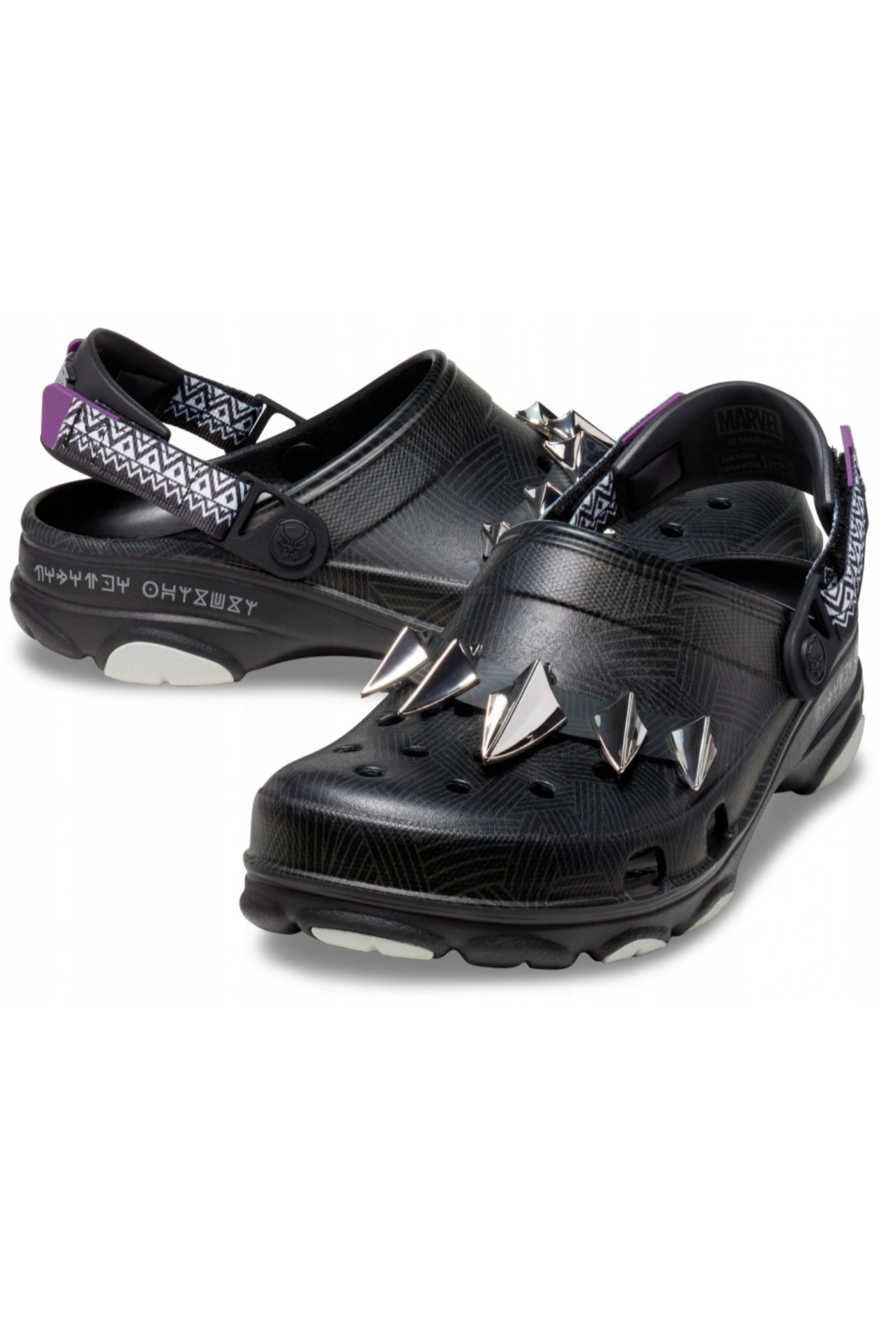 Saboti Femei, Crocs, Black Panther Clog, Negru, 39-40 EU - eMAG.ro
