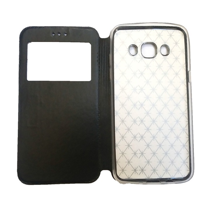 Калъф за HTC Desire 530, капак, S-View, черен