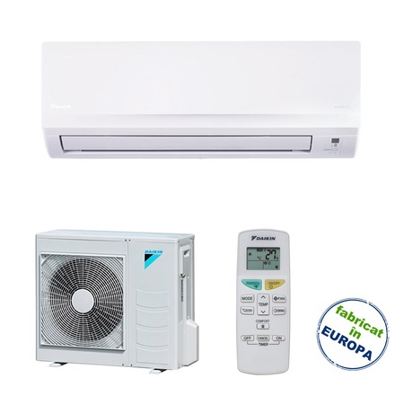 Aparat de aer conditionat Daikin FTXB35C-RXB35C Inverter 12000 BTU, Clasa A+, Programator 24 de ore, Filtru Fotocatalitic, Mod Confort, Mod Putere