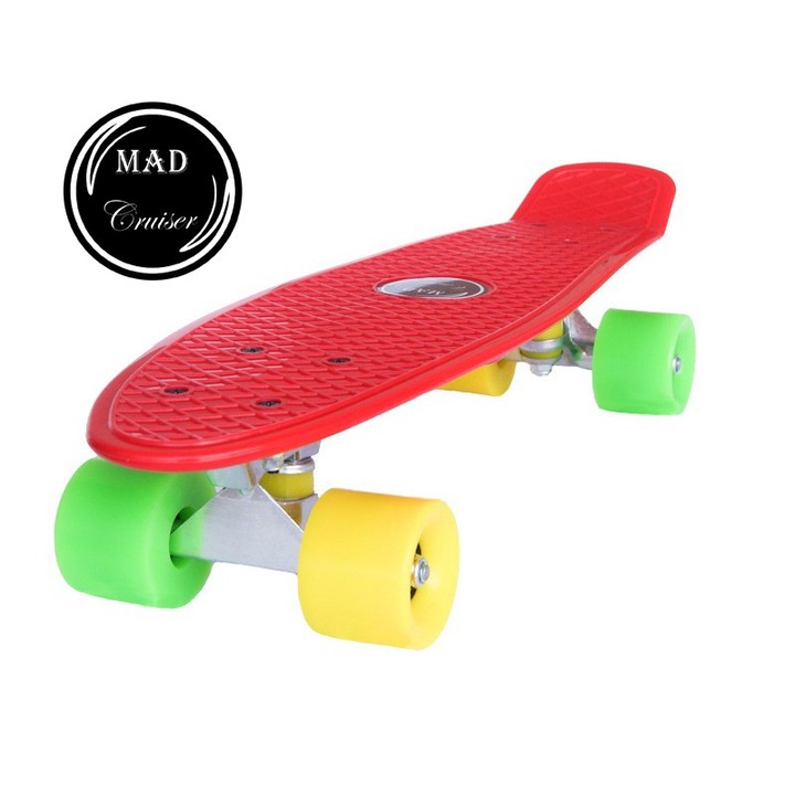 Penny board Mad Cruiser Original-rosu