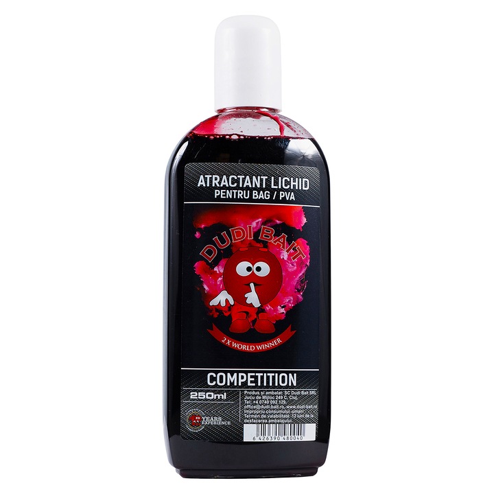 Atractant Lichid Dudi Bait Competition Pentru Bag / Pva 250ml - Dudi00138