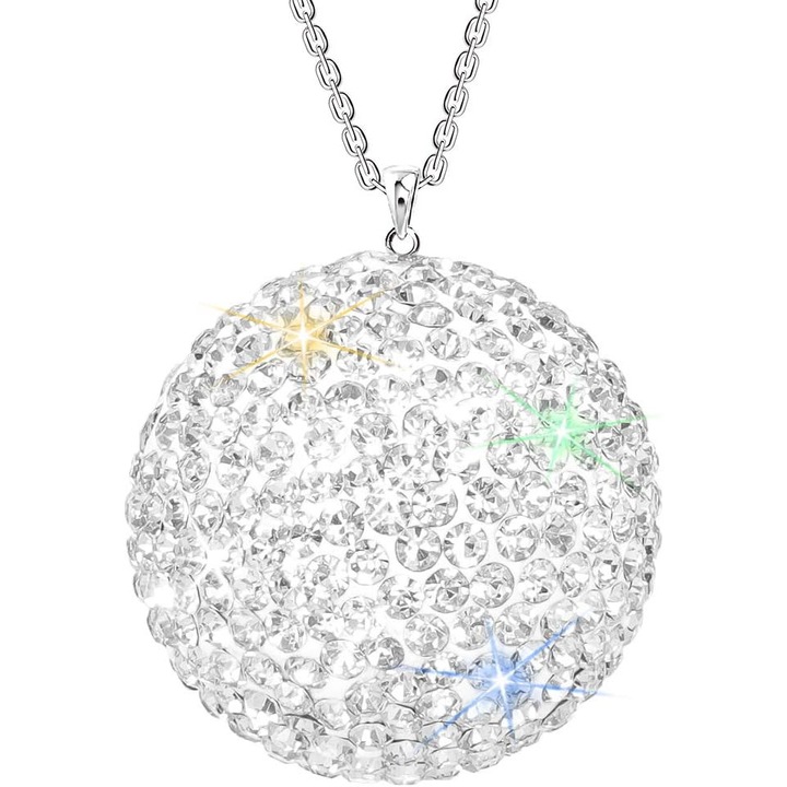 Dekoratív medál visszapillantó tükörhöz, Crystal, 45 cm