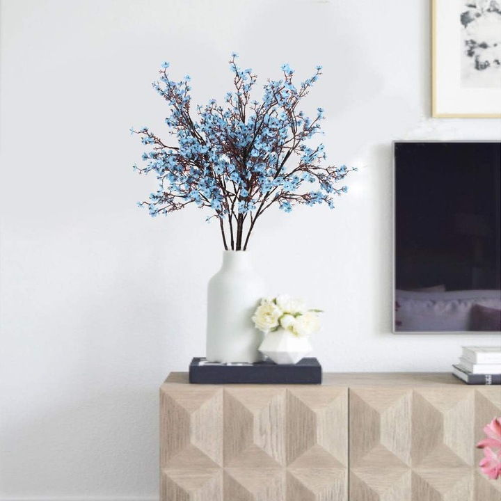 Művirág Gypsophila 6 db többszínű 48cm szett