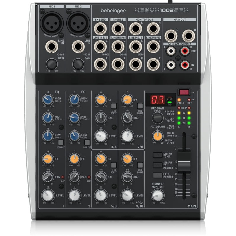 Mixer Analog BEHRINGER Xenyx QX1002USB - eMAG.ro