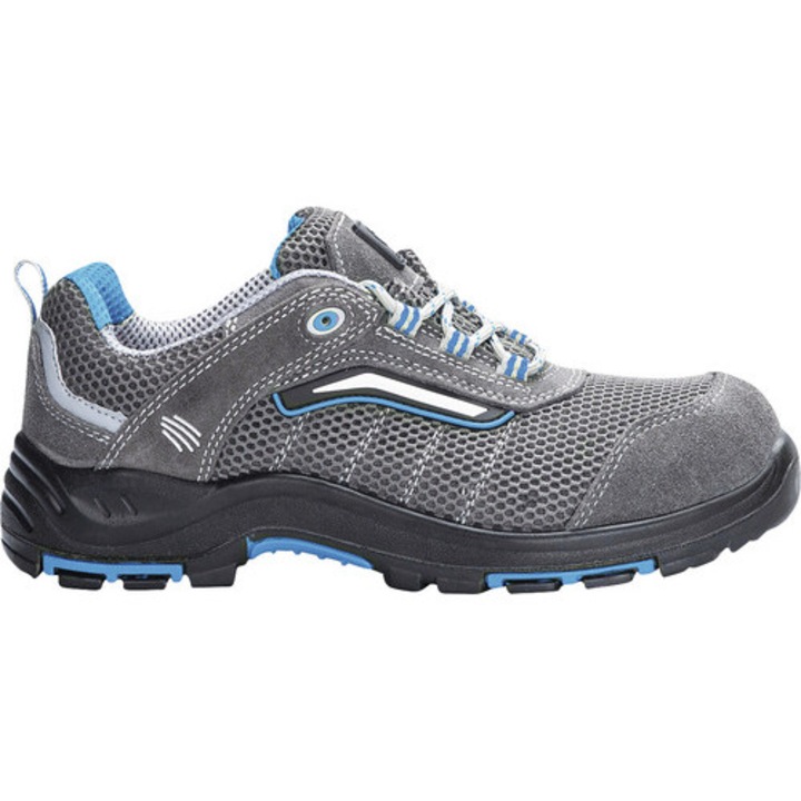 Pantofi De Protectie Ardon Rasper Blue Cu Bombeu Din Compozit Si Talpici Din Kevlar, Marimea 41