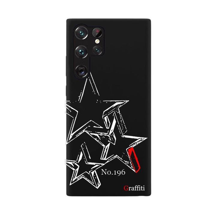 Telefontok Samsung Galaxy S23 Ultra - Graffiti No.196 mintás szilikon tok