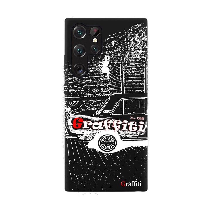 Telefontok Samsung Galaxy S23 Ultra - Graffiti No.223 mintás szilikon tok