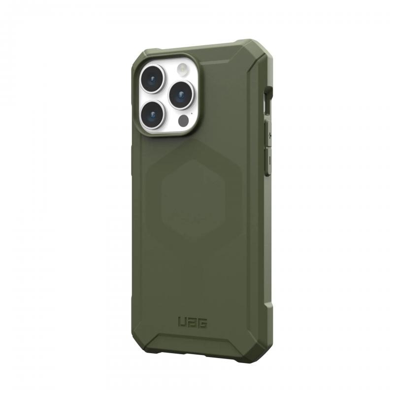 Husa de protectie UAG Essential Armor Magsafe pentru iPhone 15 Pro Max, Olive Drab