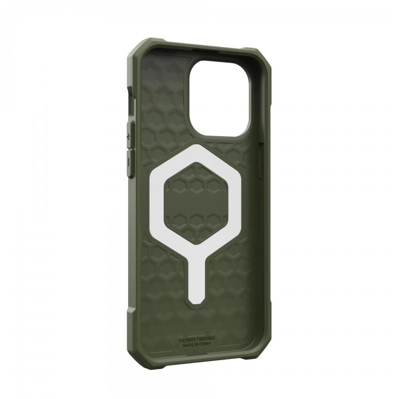 Husa de protectie UAG Essential Armor Magsafe pentru iPhone 15 Pro Max, Olive Drab