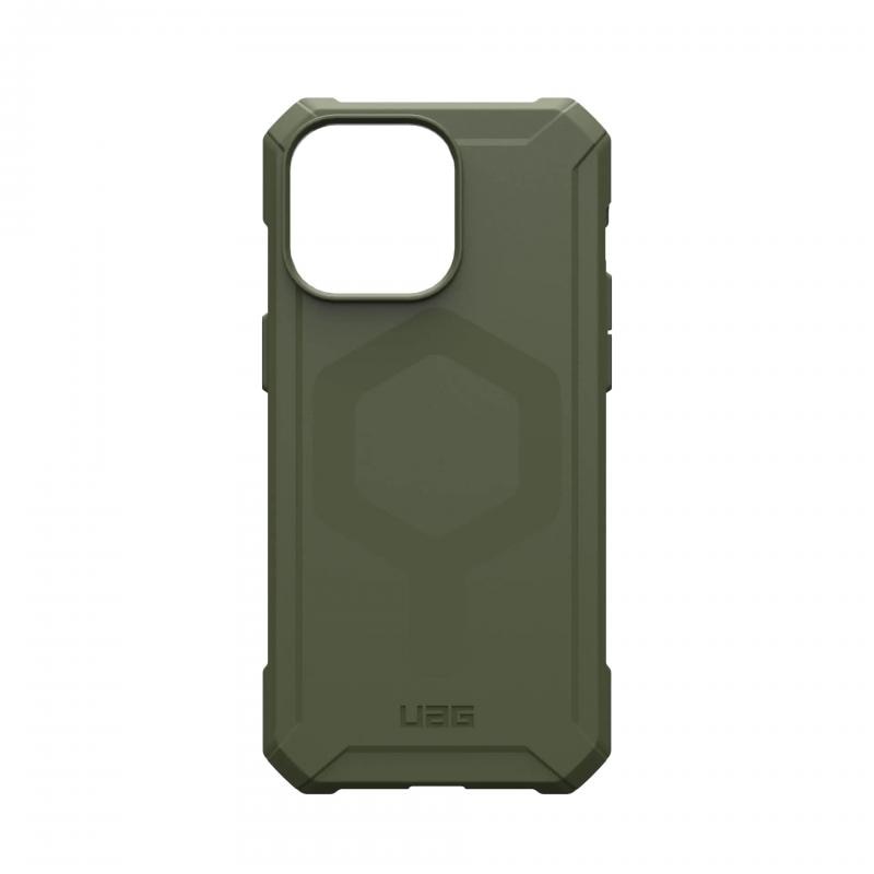 Husa de protectie UAG Essential Armor Magsafe pentru iPhone 15 Pro Max, Olive Drab