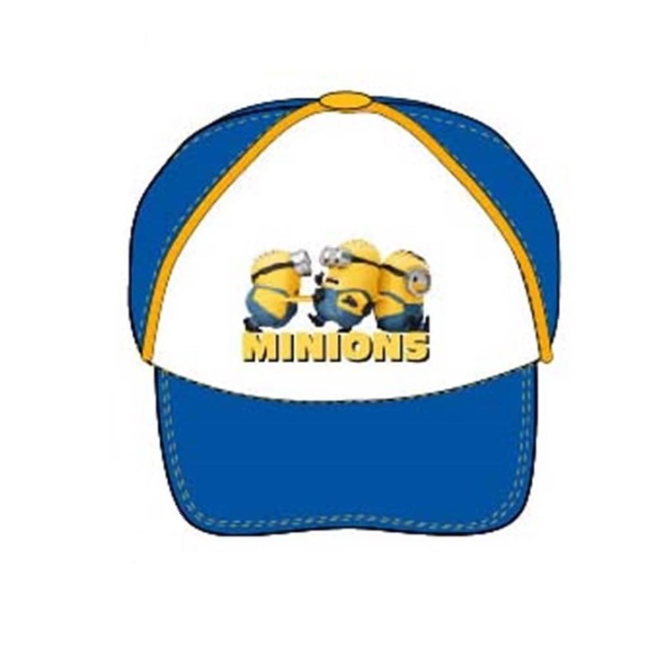 Sapca Despicable Me Minions, Alb/Albastru