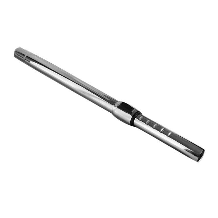 Teava telescopica pentru aspirator Nitec М83, Metal, Diametru 32 mm, Argintiu