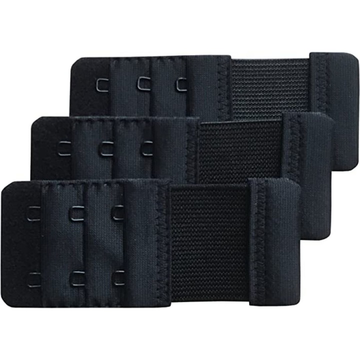 3 buc prelungire lenjerie intima catarama-negru