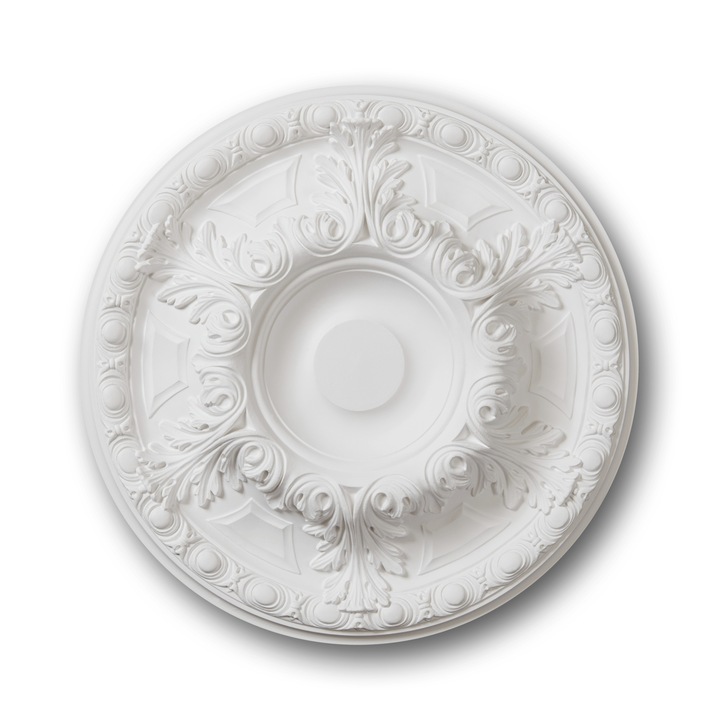 Rozeta Decorativa Tavan Perete Poliuretan Arstyl R8 495mm