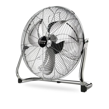 Ventilator de podea Taurus SIROCCO 18. 120 W, 50 cm.Debit aer: 97,54 mc/min, 3 viteze, palete metalice pentru ventilatie puternica.Inox. Ventilator de podea Taurus SIROCCO 18. 120 W, 50 cm.Debit aer: 97,54 mc/min, 3 viteze, palete metalice pentru ventilatie puternica.Inox.