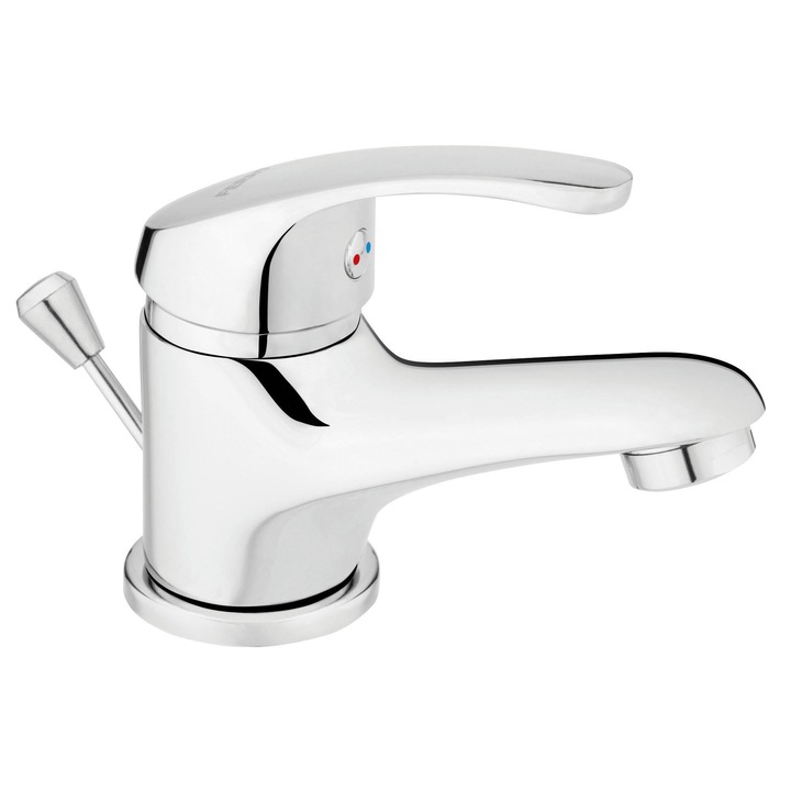 Смесител FERRO Basic 2, стоящ за умивалник, изцяло хромиран