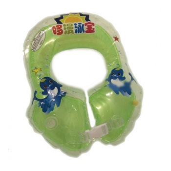 Colac de axile verde pentru bebelusi - colac de baie Krista® Colac de axile verde pentru bebelusi - colac de baie Krista®