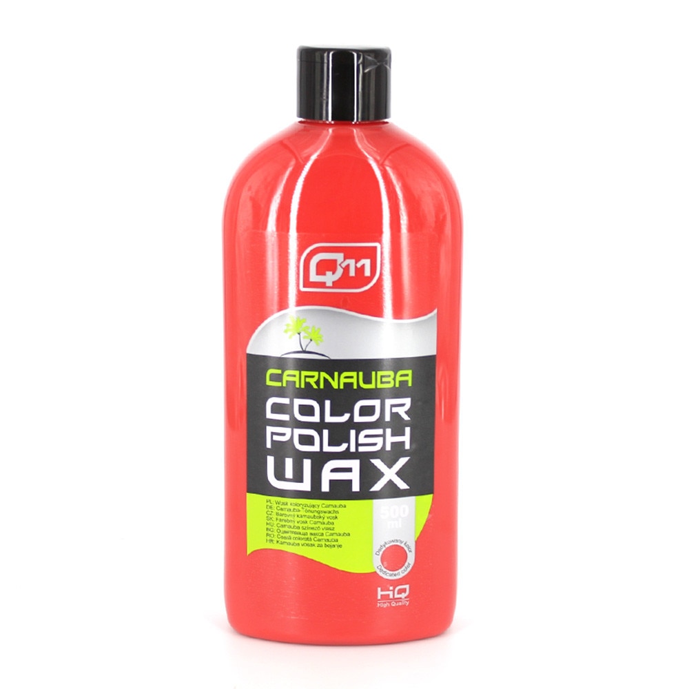 Ceara coloranta carnauba, tenta rosu, 500ml